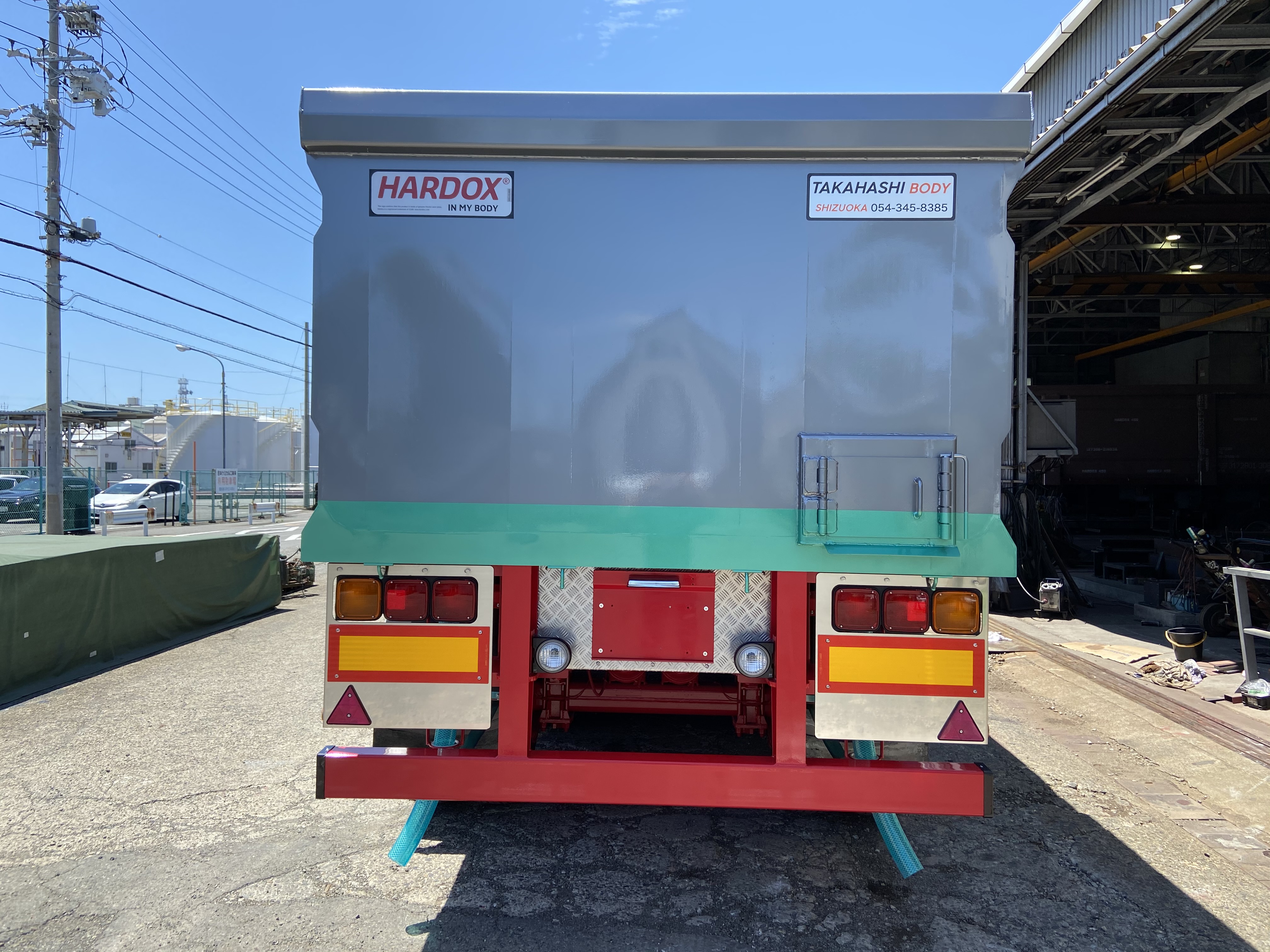 HARDOX® スクラップトレーラー 38㎥ BOX型(2020.05) 製作写真4