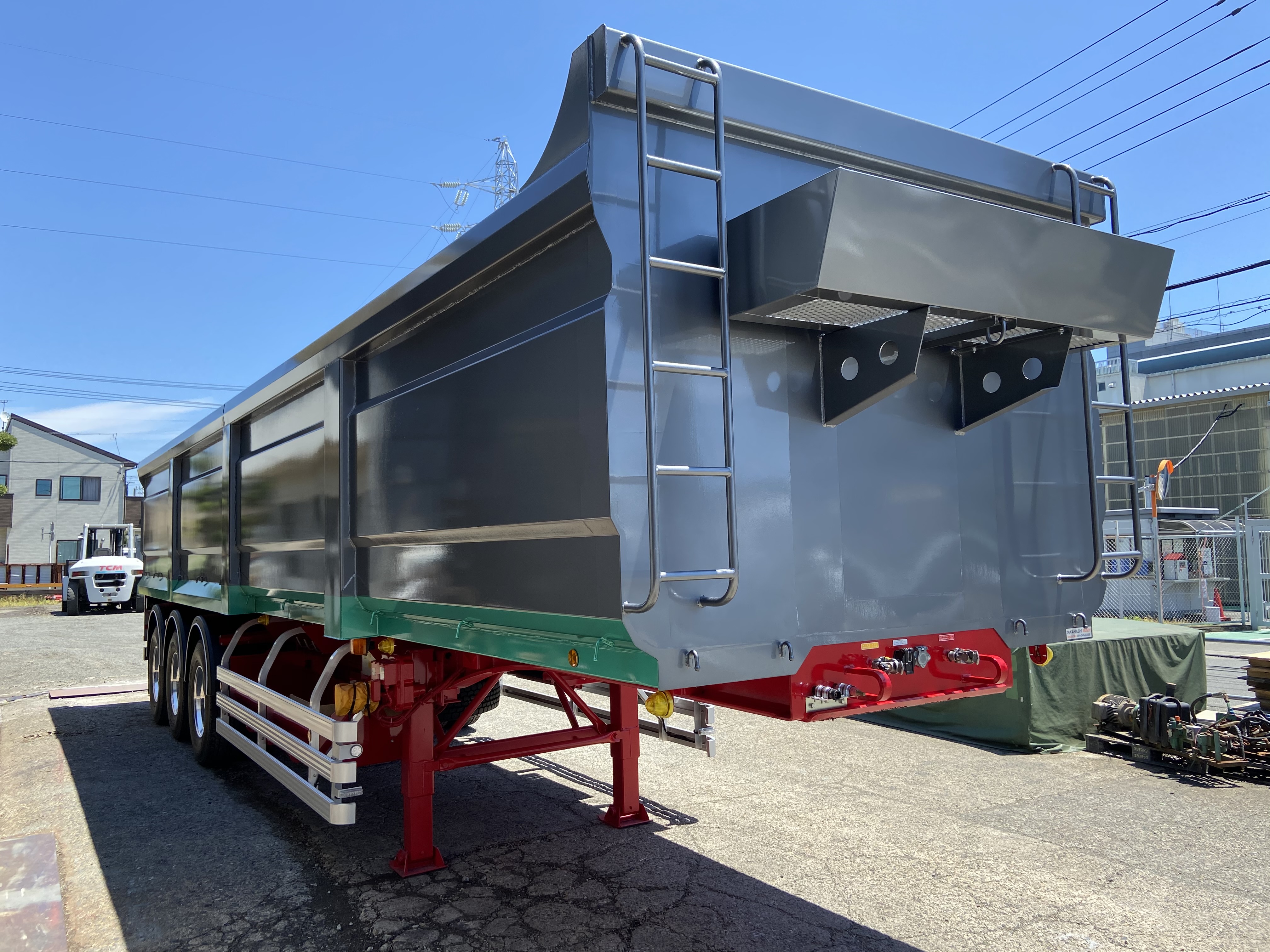 HARDOX® スクラップトレーラー 38㎥ BOX型(2020.05) 製作写真2