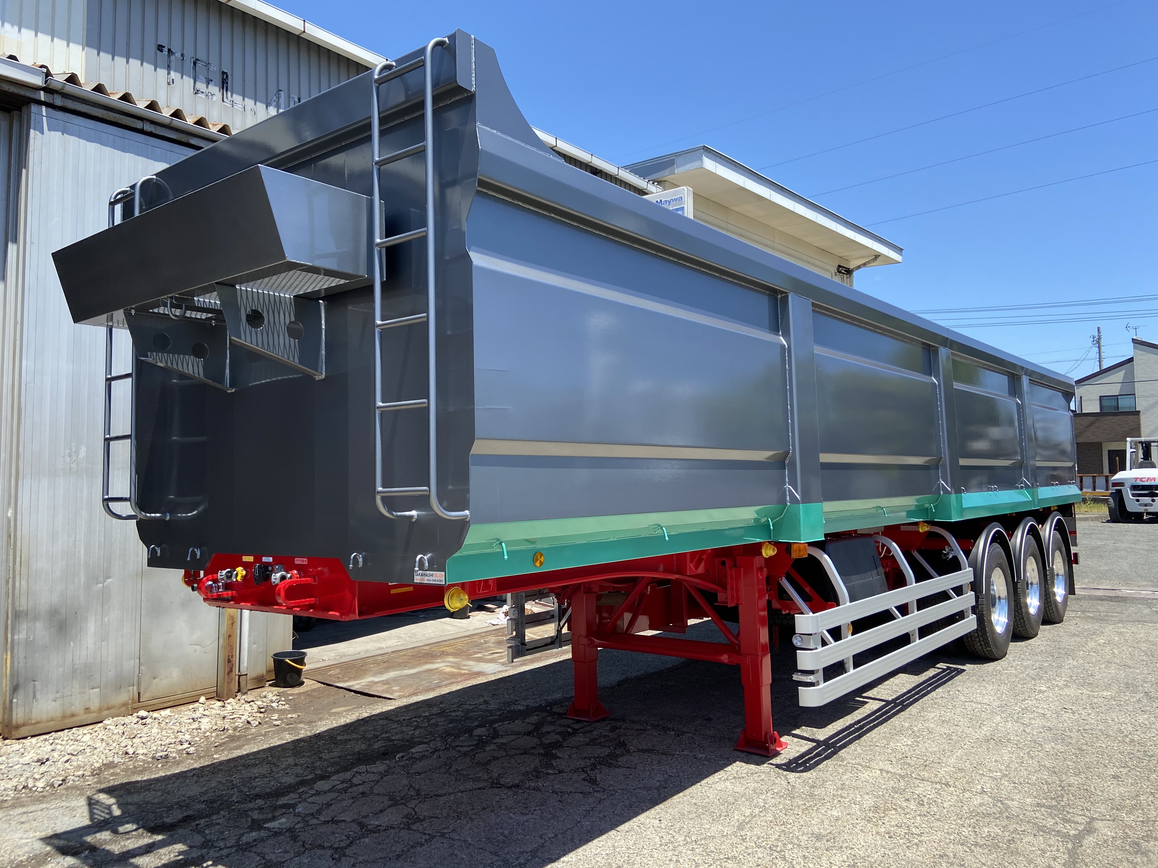 HARDOX® スクラップトレーラー 38㎥ BOX型(2020.05) 製作写真1
