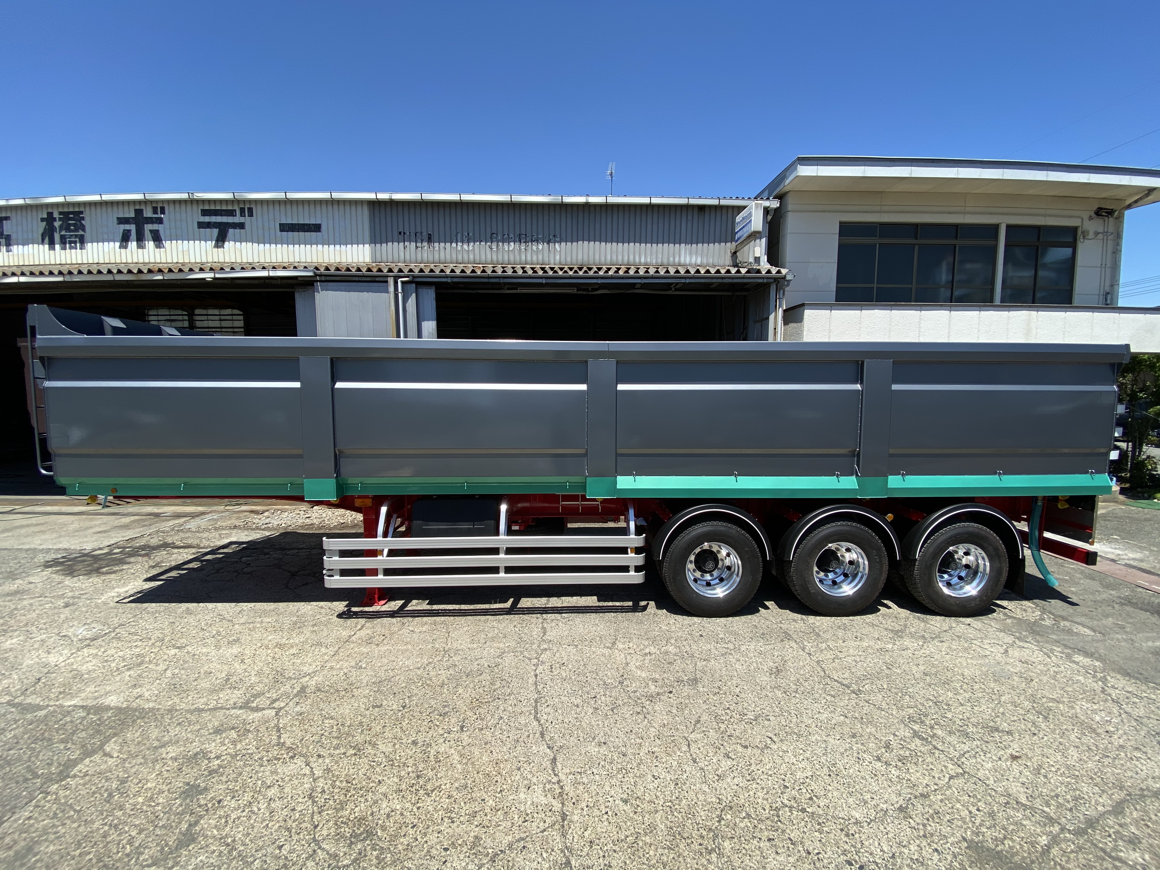 HARDOX® スクラップトレーラー 38㎥ BOX型(2020.05) 製作写真3