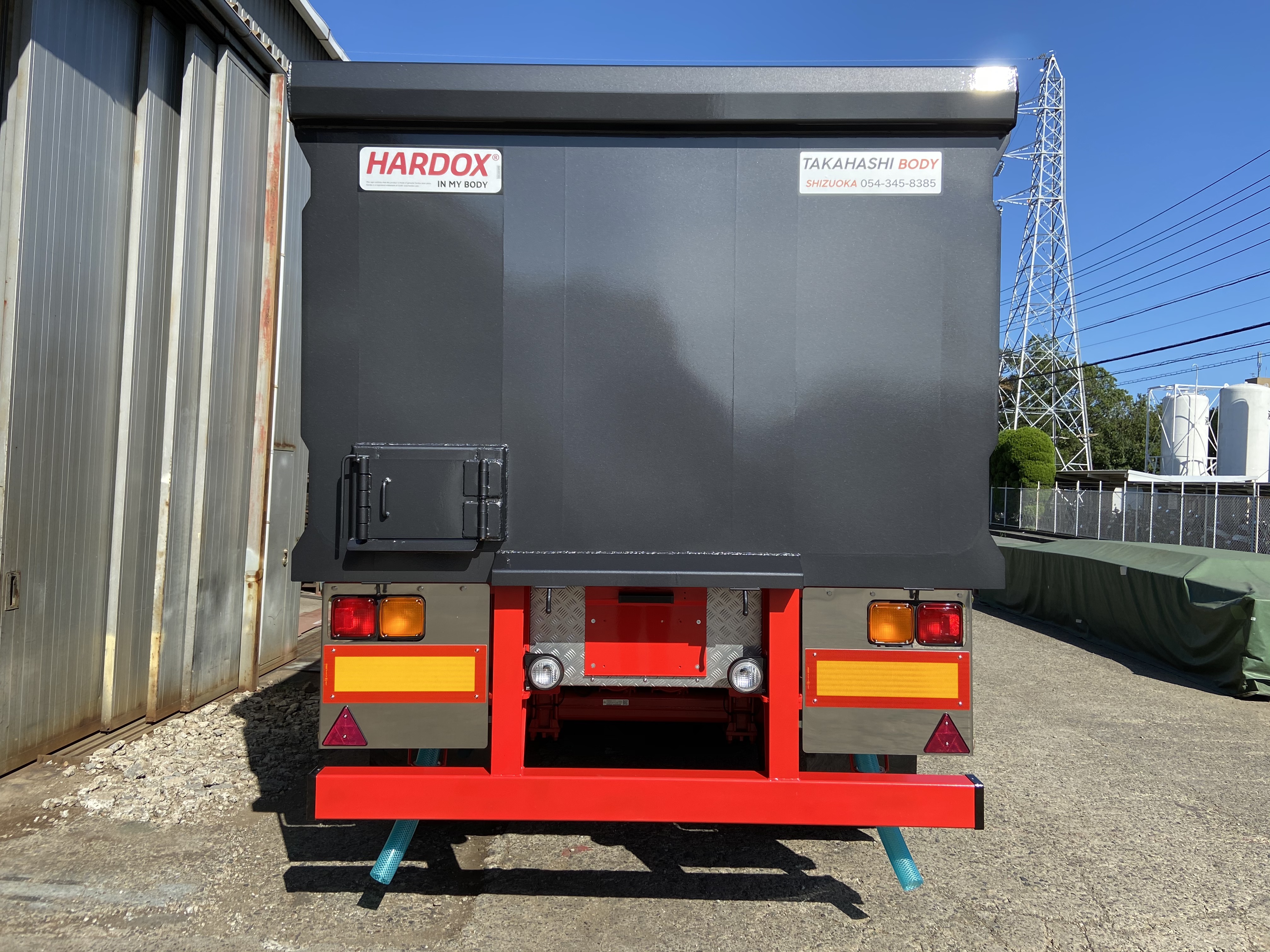 HARDOX® スクラップトレーラー 41㎥ BOX型 製作写真2