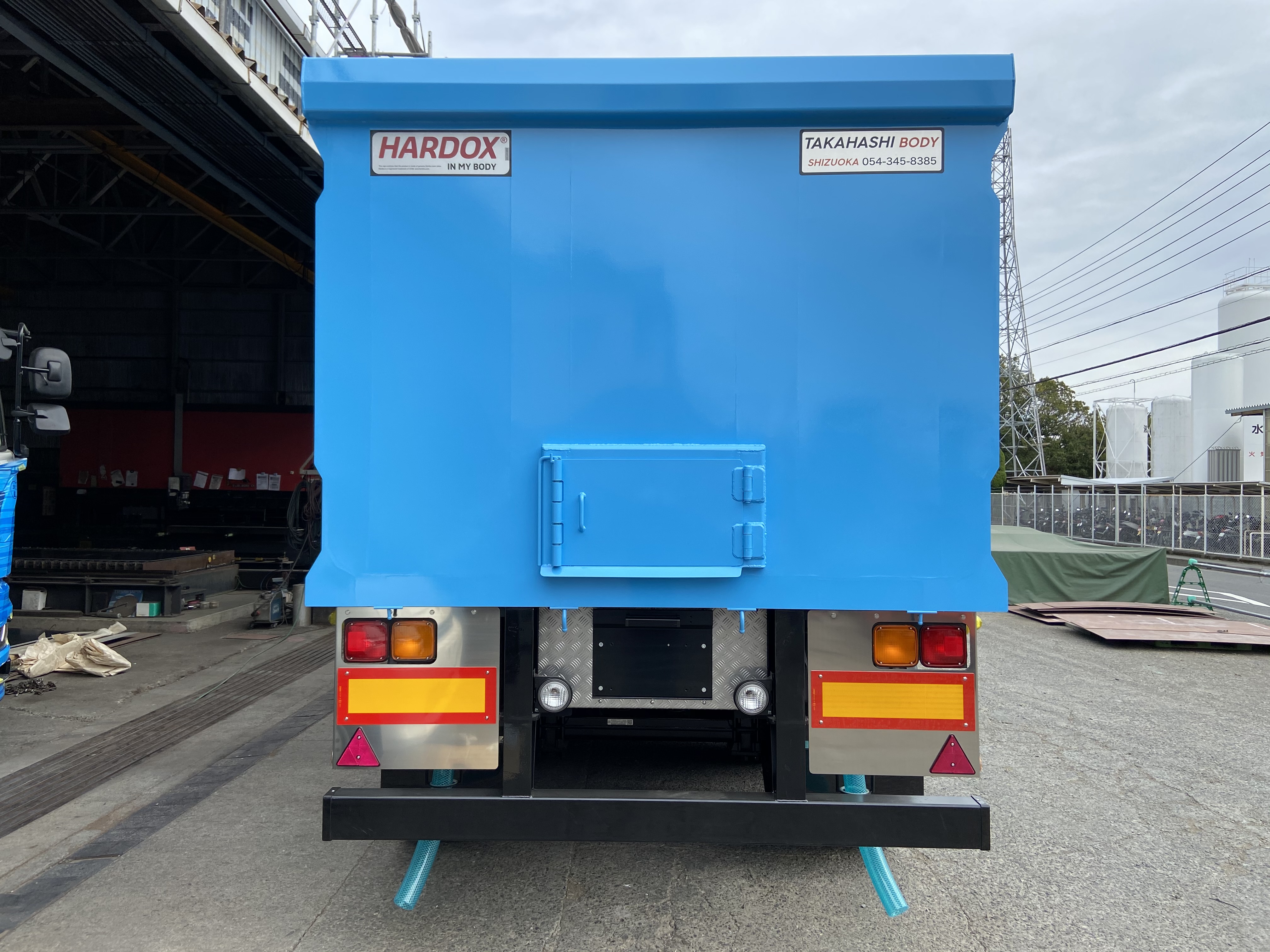 HARDOX® スクラップトレーラ 45㎥ BOX型 製作写真3