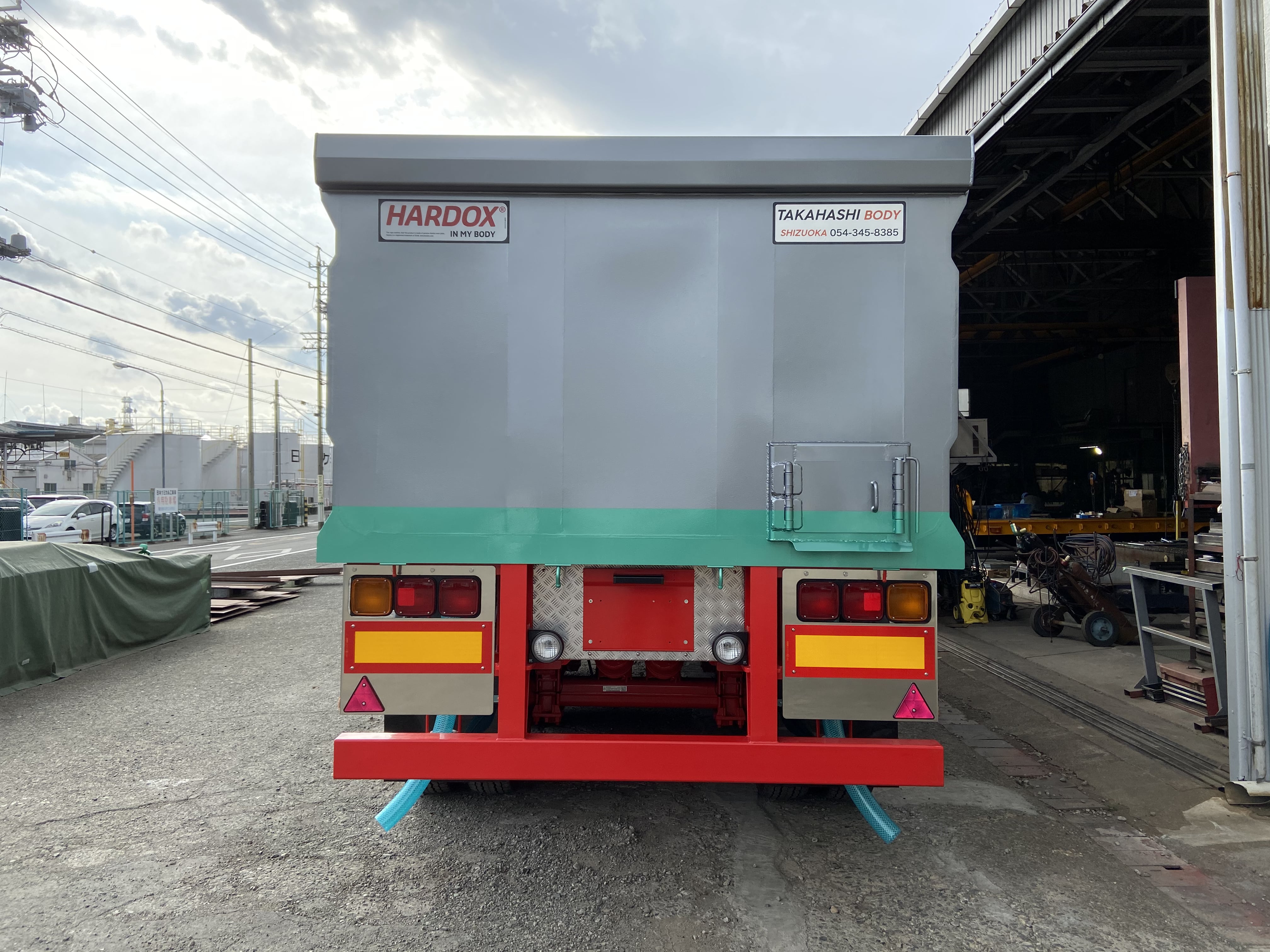 HARDOX® スクラップトレーラー 38㎥ BOX型(2021.02) 製作写真4