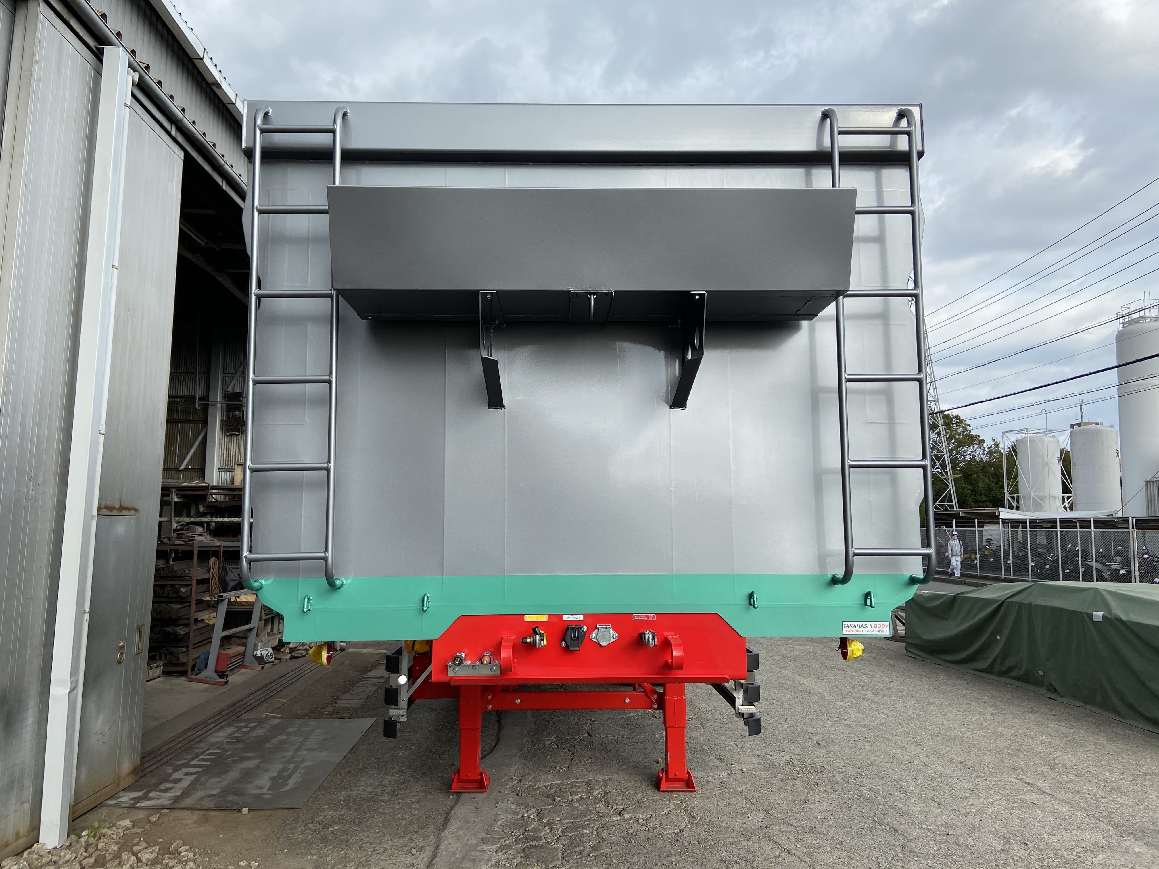 HARDOX® スクラップトレーラー 38㎥ BOX型(2021.02) 製作写真3