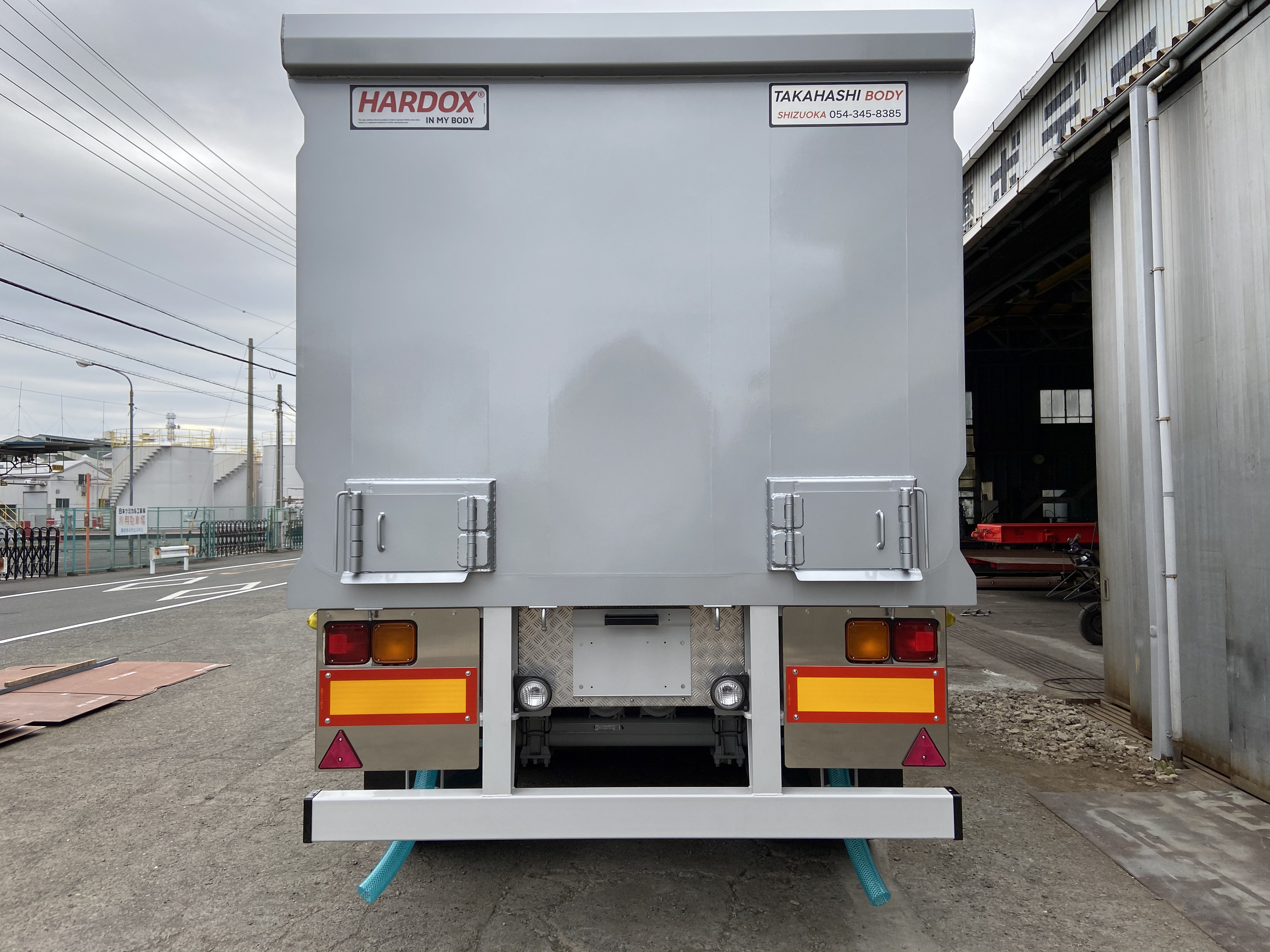 HARDOX® スクラップトレーラー 50㎥ BOX型(2021.03) 製作写真2
