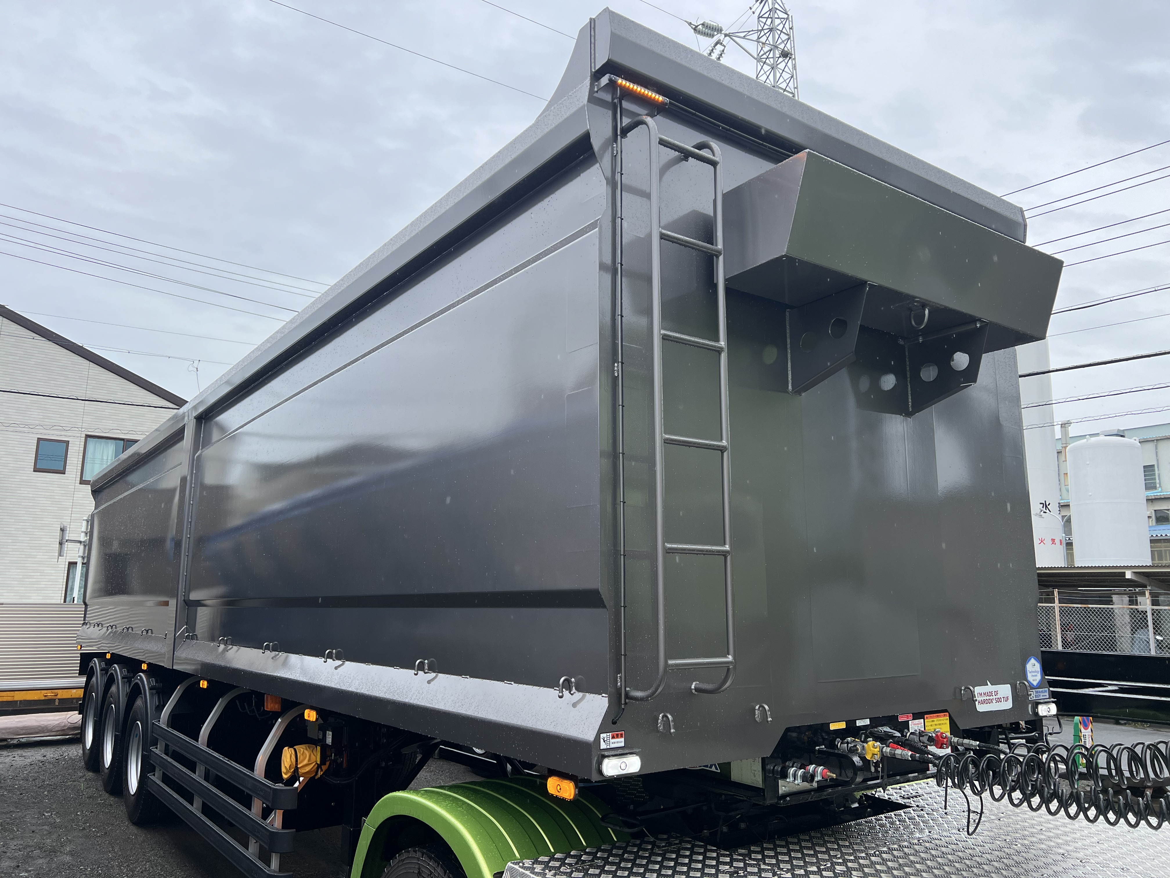 HARDOX®500TUF スクラップトレーラー 50㎥ BOX型（2024.08） 製作写真2