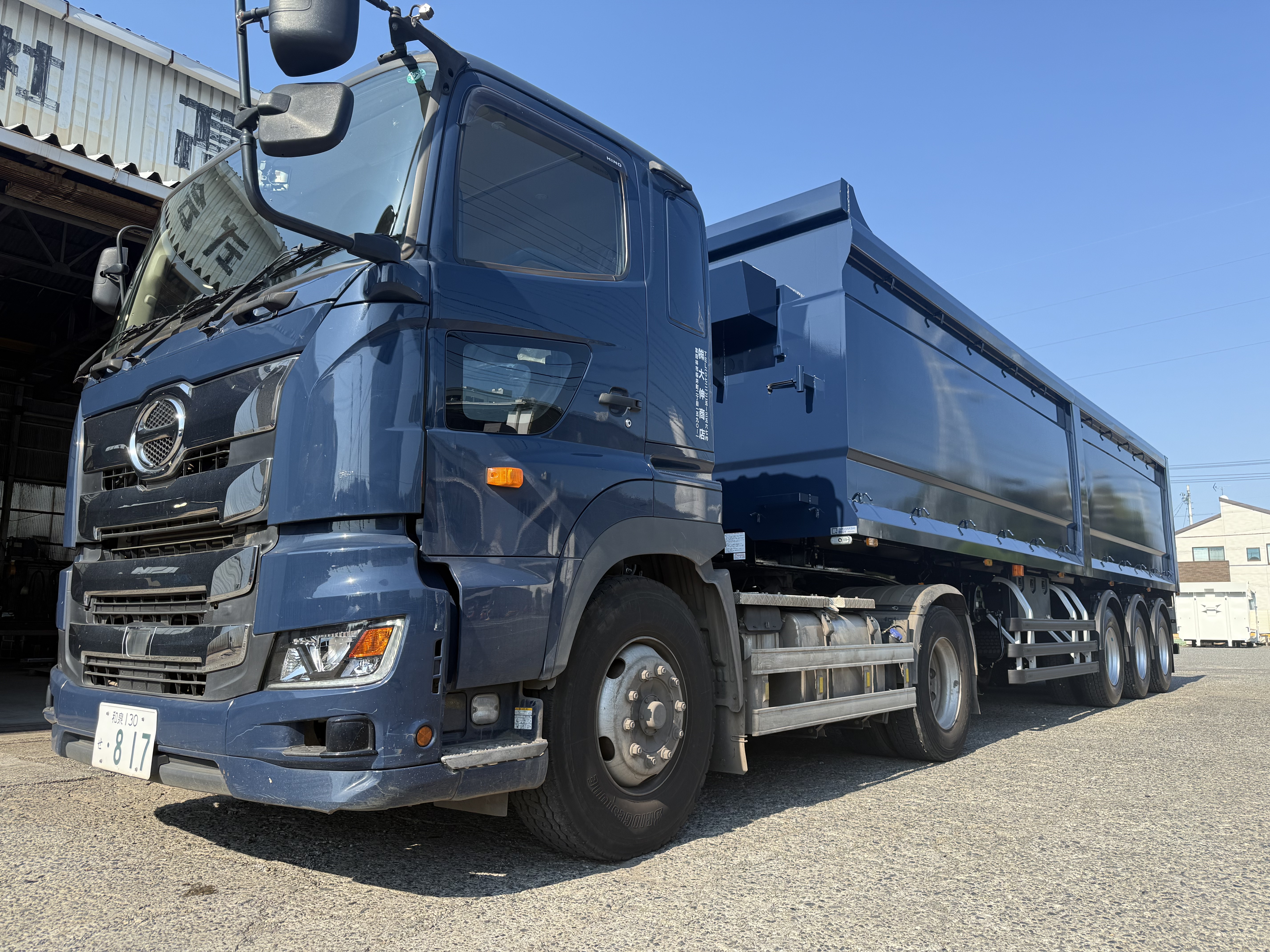 HARDOX®500TUF スクラップトレーラー 41㎥ BOX型 製作写真4