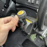 ダンプレバー　上げ